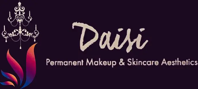 A picture of the logo for daisy 's permanent makeup and skin care.